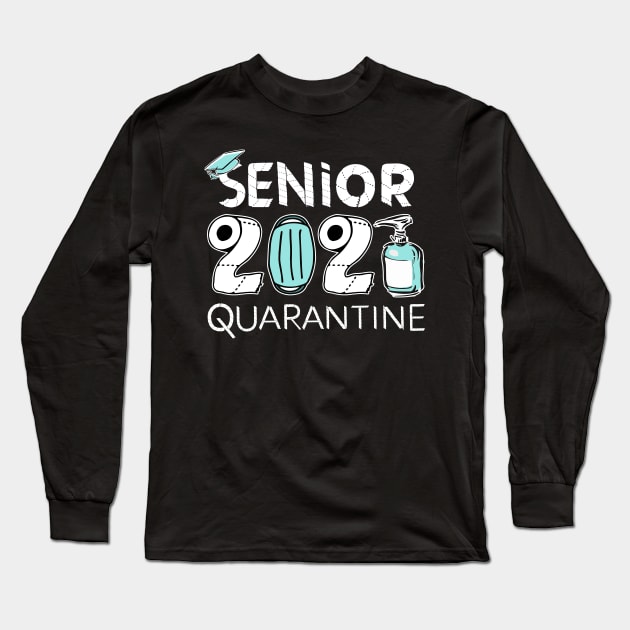 senior 2021 quarantine Long Sleeve T-Shirt by BishBowler